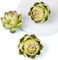 3-Piece Large Faux Artichokes – Realistic Artificial Vegetables for Home, Kitchen, Table, or Party Centerpiece and Bowl Fillers